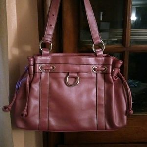Women's Rose Pink Hand Bag /Mondani New York
